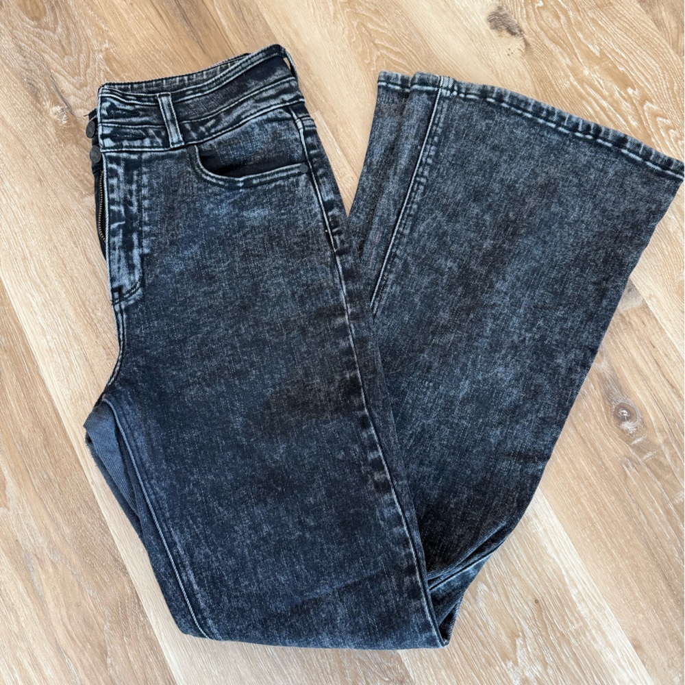 KanCan Classic Black Washed Denim Jeans